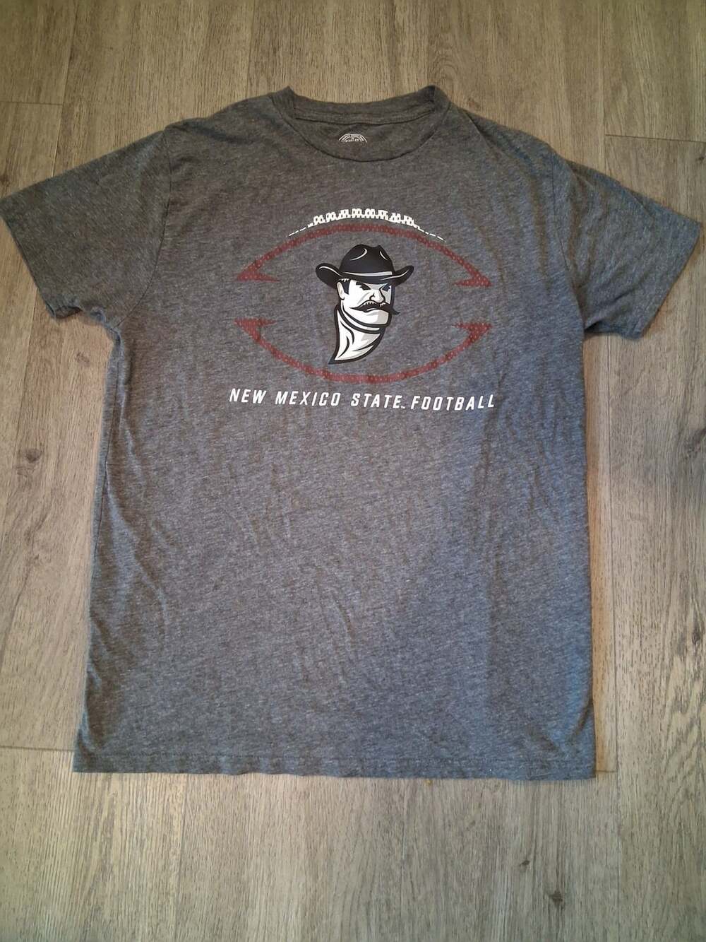 New Mexico State Football T-Shirt Gray
